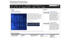 Desktop Screenshot of analistafinanceiro.com